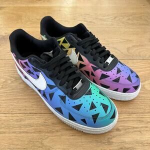 Nike - B Street Shoes Men's Custom Air Force Ones in Multicolor